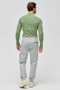 Оптом Трикотажные брюки мужские серого цвета 2269Sr в Перми, фото 4