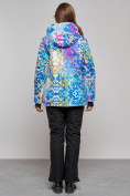 Оптом Горнолыжная куртка женская зимняя большого размера разноцветного цвета 2270-1Rz в Екатеринбурге, фото 13