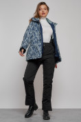 Оптом Горнолыжная куртка женская зимняя большого размера темно-серого цвета 2270-1TC в Екатеринбурге, фото 14