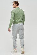 Оптом Трикотажные брюки мужские серого цвета 2270Sr в Перми, фото 4