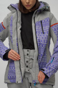 Оптом Горнолыжная куртка женская зимняя великан фиолетового цвета 2272-1F в Волгоградке, фото 6