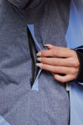 Оптом Горнолыжная куртка женская зимняя большого размера фиолетового цвета 2272-3F в Екатеринбурге, фото 7