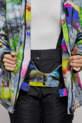 Оптом Горнолыжная куртка женская зимняя большого размера разноцветные 2278Rz в Екатеринбурге, фото 10