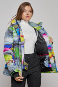Оптом Горнолыжная куртка женская зимняя большого размера разноцветные 2278Rz в Екатеринбурге, фото 12