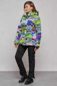 Оптом Горнолыжная куртка женская зимняя большого размера разноцветные 2278Rz в Екатеринбурге, фото 18