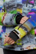 Оптом Горнолыжная куртка женская зимняя большого размера разноцветные 2278Rz в Екатеринбурге, фото 5