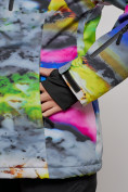 Оптом Горнолыжная куртка женская зимняя большого размера разноцветные 2278Rz в Екатеринбурге, фото 7