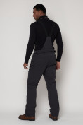 Оптом Полукомбинезон брюки горнолыжные мужские черного цвета 2284Ch в Екатеринбурге, фото 5
