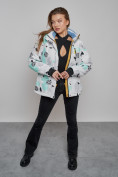 Оптом Горнолыжная куртка женская зимняя серого цвета 2302-1Sr в Екатеринбурге, фото 9