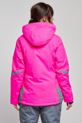 Оптом Горнолыжная куртка женская зимняя розового цвета 2316R в Екатеринбурге, фото 7