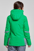 Оптом Горнолыжная куртка женская зимняя зеленого цвета 2316Z в Екатеринбурге, фото 3