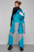 Оптом Горнолыжный комбинезон женский зимний синего цвета 2320S в Краснодаре, фото 21