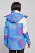 Оптом Горнолыжная куртка женская зимняя фиолетового цвета 2321F в Екатеринбурге, фото 4