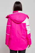 Оптом Горнолыжная куртка женская зимняя розового цвета 2321R в Екатеринбурге, фото 4
