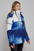 Оптом Горнолыжная куртка женская зимняя синего цвета 2321S в Казани, фото 3