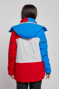 Оптом Горнолыжная куртка женская зимняя красного цвета 2322Kr в Екатеринбурге, фото 4