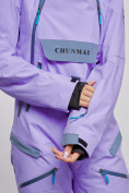 Оптом Горнолыжный комбинезон женский зимний фиолетового цвета 2323F в Томске, фото 14