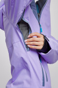 Оптом Горнолыжный комбинезон женский зимний фиолетового цвета 2323F в Омске, фото 17