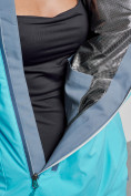 Оптом Горнолыжный комбинезон женский зимний голубого цвета 2323Gl в Перми, фото 19