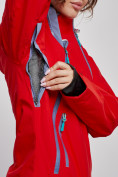 Оптом Горнолыжный комбинезон женский зимний красного цвета 2323Kr в Санкт-Петербурге, фото 17