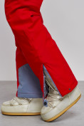 Оптом Горнолыжный комбинезон женский зимний красного цвета 2323Kr в Сочи, фото 21