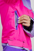 Оптом Горнолыжный комбинезон женский зимний фиолетового цвета 2327F, фото 16