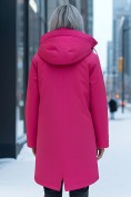 Оптом Парка женская зимняя MTFORCE c капюшоном розового цвета 2329R, фото 2