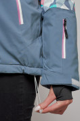 Оптом Горнолыжная куртка женская зимняя розового цвета 2337R в Казани, фото 7