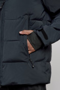 Оптом Куртка мужская зимняя горнолыжная темно-синего цвета 2356TS в Екатеринбурге, фото 9