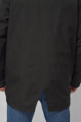 Оптом Куртка и парка 3 в 1 трансформер MTFORCE черного цвета 2359Ch, фото 9