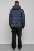 Оптом Куртка мужская зимняя горнолыжная темно-синего цвета 2407TS, фото 14