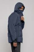 Оптом Куртка мужская зимняя горнолыжная темно-синего цвета 2407TS, фото 2