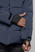 Оптом Куртка мужская зимняя горнолыжная темно-синего цвета 2407TS, фото 9