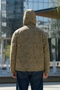 Оптом Куртка спортивная мужская весна осень бежевого цвета 25470B, фото 3