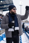 Оптом Толстовка мужская плюшевая с капюшоном на флисовой подкладке темно-серого цвета 2627-1TC, фото 10