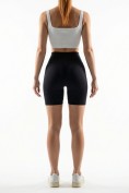 Оптом Велосипедки женские черного цвета 266_1Ch, фото 6