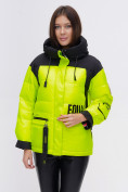 Оптом Куртка зимняя TRENDS SPORT салатового цвета 22285Sl в Перми, фото 10