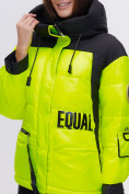 Оптом Куртка зимняя TRENDS SPORT салатового цвета 22285Sl в Омске, фото 12