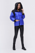 Оптом Куртка зимняя TRENDS SPORT синего цвета 22285S в Перми, фото 8