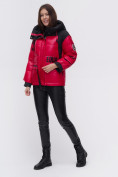 Оптом Куртка зимняя TRENDS SPORT красного цвета 22285Kr в Екатеринбурге, фото 7
