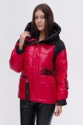 Оптом Куртка зимняя TRENDS SPORT красного цвета 22285Kr в Санкт-Петербурге, фото 13
