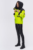 Оптом Куртка зимняя TRENDS SPORT салатового цвета 22285Sl в Екатеринбурге, фото 7