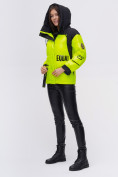 Оптом Куртка зимняя TRENDS SPORT салатового цвета 22285Sl в Екатеринбурге, фото 8