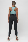 Оптом Костюм для фитнеса женский бирюзового цвета 29001Br, фото 4