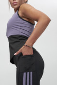 Оптом Костюм для фитнеса женский фиолетового цвета 29001F, фото 9