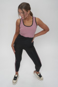 Оптом Костюм для фитнеса женский розового цвета 29001R, фото 17