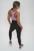 Оптом Костюм для фитнеса женский розового цвета 29001R, фото 19