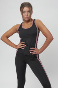Оптом Костюм для фитнеса женский черного цвета 29002Ch, фото 12