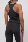 Оптом Костюм для фитнеса женский черного цвета 29002Ch, фото 25