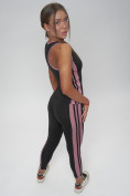Оптом Костюм для фитнеса женский черного цвета 29002Ch, фото 29